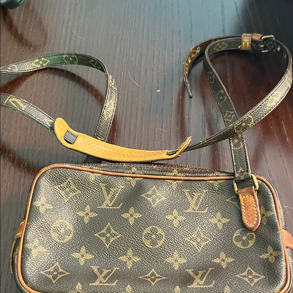 Louis Vuitton Monogram Brown Marly Crossbody Bag